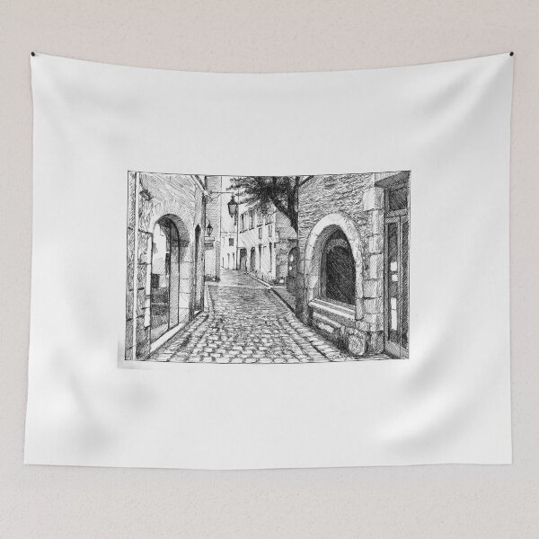 Item preview, Rue Eguliierie Perigueux France designed and sold by Dai Wynn Fine Art.