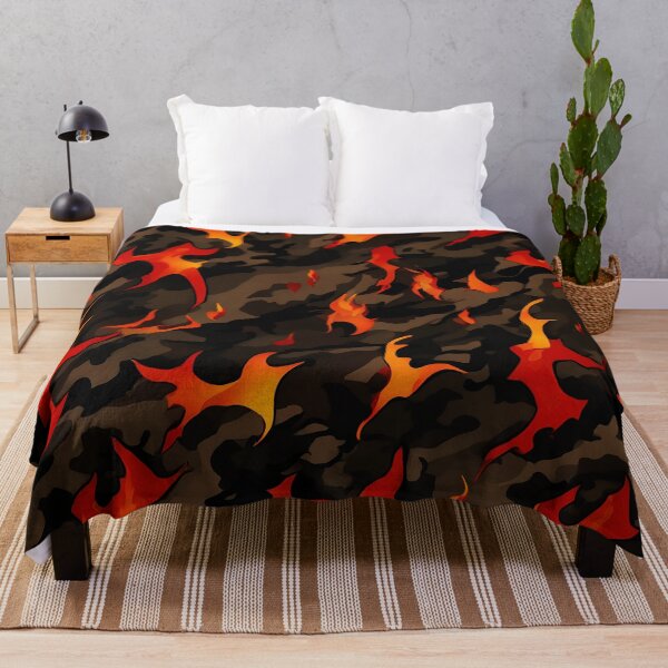 Item preview, Burning Ember Camo designed and sold by zzz888.