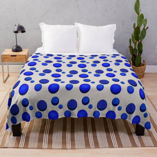 Item preview, Blue Ring Pattern on Stone designed and sold by JaygiesDesign.