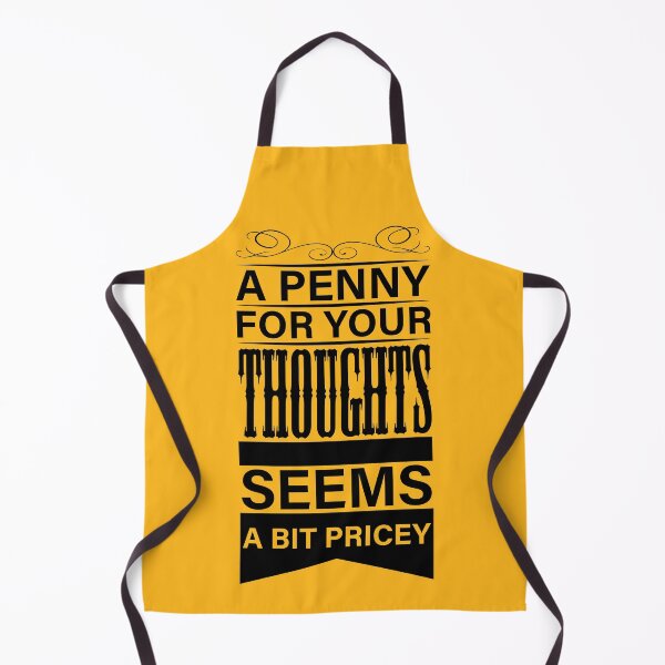 Item preview, A Penny For Your Thoughts Seems A Little Pricey T-Shirt / Sticker designed and sold by Salamantito.