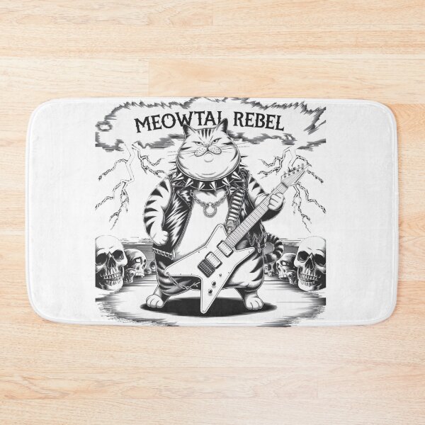 Item preview, Meowtal Rebel designed and sold by ChonkingHazard.