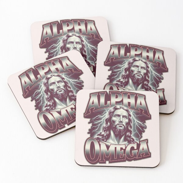 Item preview, Revelation 22:13 – Alpha & Omega | Bootleg nostalgic Christian Art | Bible Verse Aesthetic designed and sold by  KnitLuv.