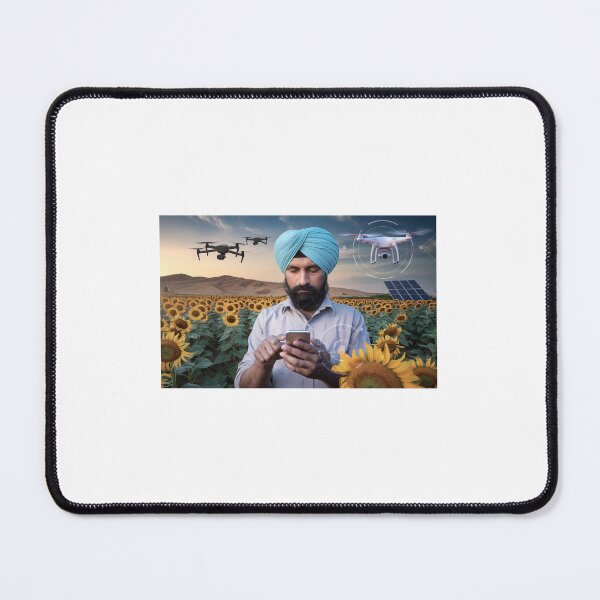 Item preview,  Rajasthani Farmer Using AgriTech for Smart Farming designed and sold by Srahul.