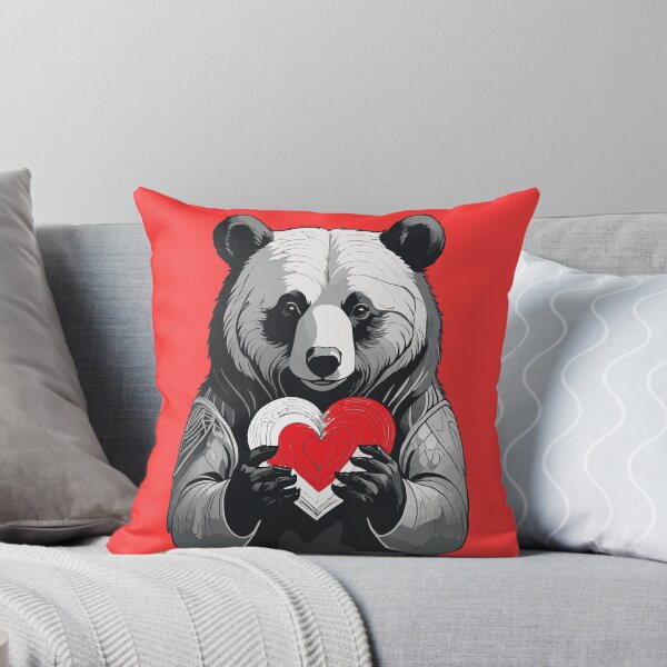 Item preview, Cute Bear Holding Heart designed and sold by After De Moment.