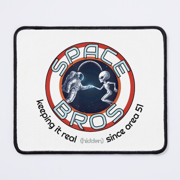 Item preview, Space Bros Astronaut Alien Friendship designed and sold by Alluka Brand.