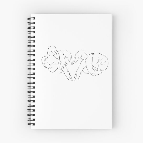 Item preview, heart with next gen finger tracing designed and sold by Kalhanne.