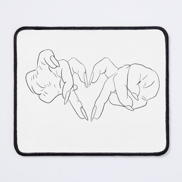 Item preview, heart with next gen finger tracing designed and sold by Kalhanne.