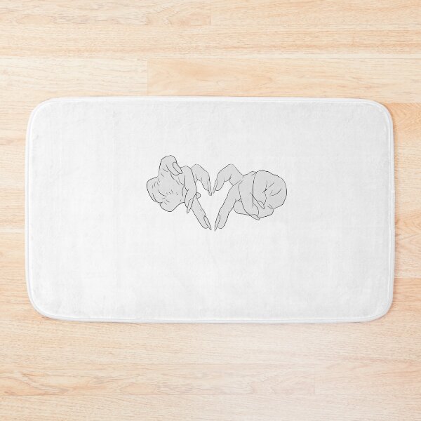 Item preview, heart with fingers next gen white background designed and sold by Kalhanne.
