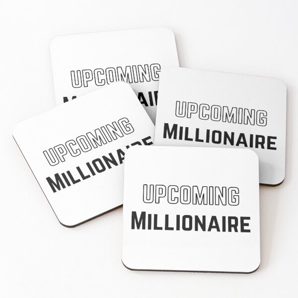 Item preview, Upcoming Millionaire | Hustle Mindset | Success Motivation designed and sold by ViralFuel.
