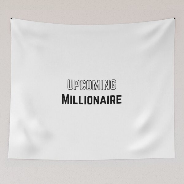Item preview, Upcoming Millionaire | Hustle Mindset | Success Motivation designed and sold by ViralFuel.