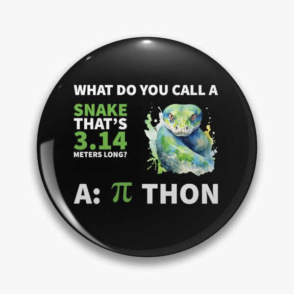 Item preview, Funny Pi-thon Snake 3.14 Math Pun Design Gifts designed and sold by Maniutek.