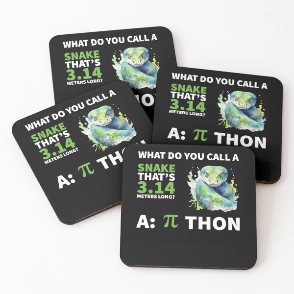 Item preview, Funny Pi-thon Snake 3.14 Math Pun Design Gifts designed and sold by Maniutek.