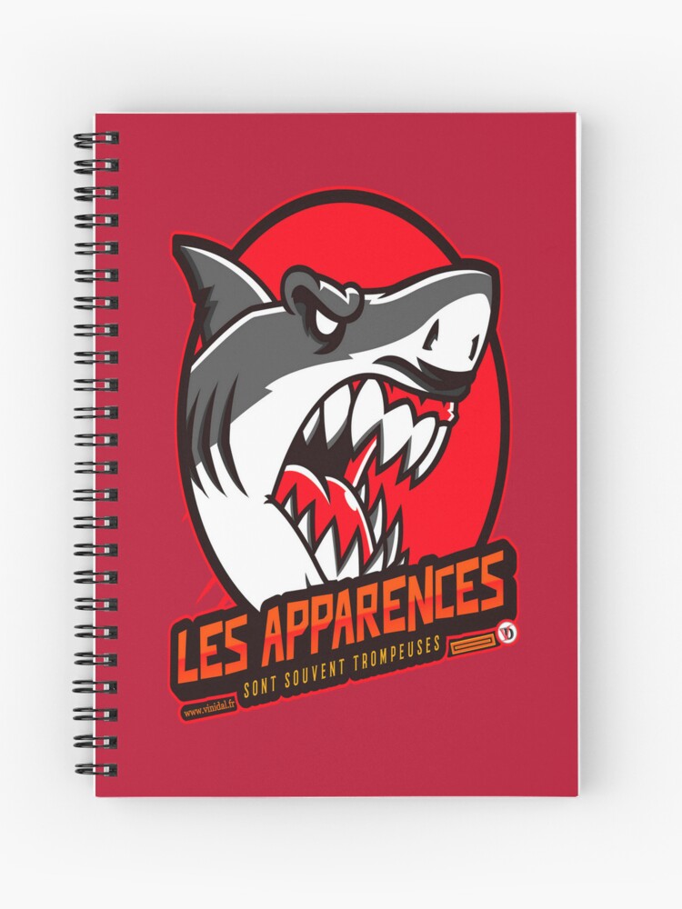 Aperçu 1 sur 3. Carnet avec l'œuvre Les Apparences. créée et vendue par Vinidal.
