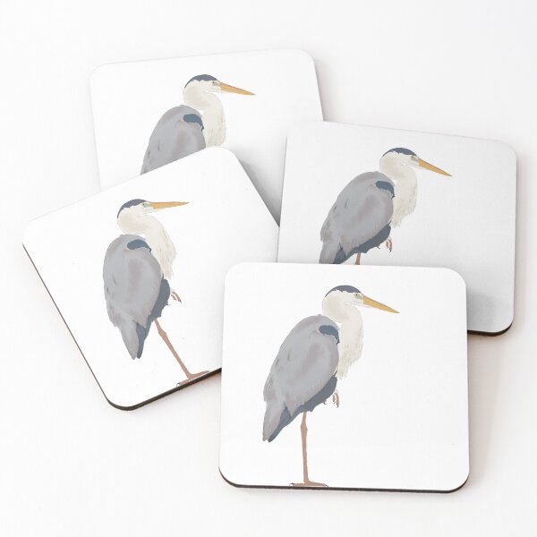 Item preview, Gray heron designed and sold by PuffyFeathers.
