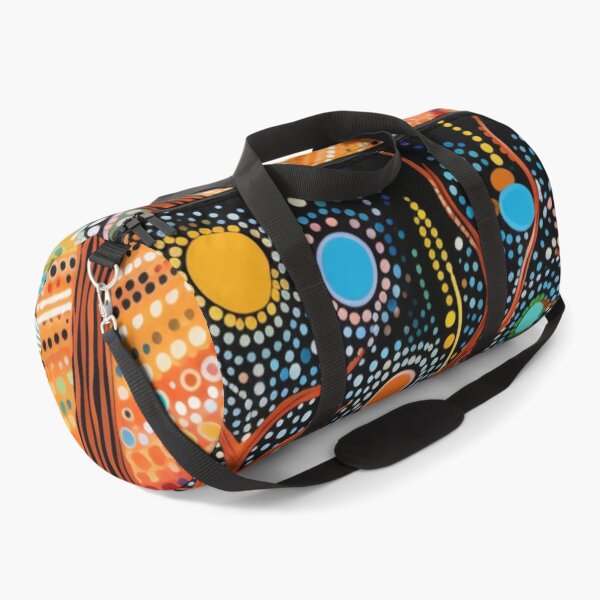 Item preview, Aboriginal Inspired Dot Art - In a Wonderful Forest at Night designed and sold by GrinGalore.