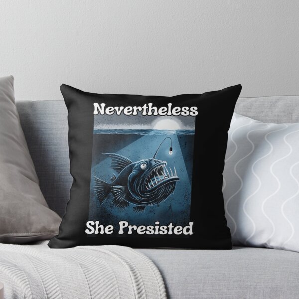 Item preview, Anglerfish Found The Light Angler Fish Funny designed and sold by FantasyFablesC.