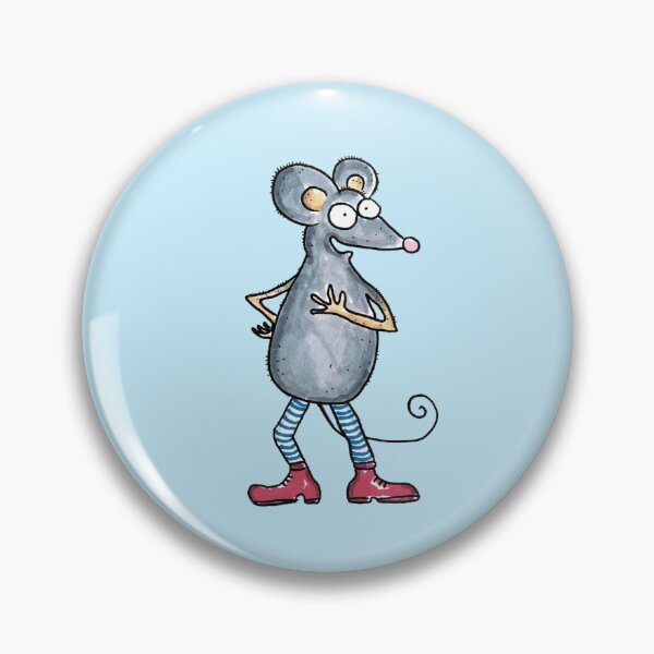 Item preview, Confident mouse with red shoes designed and sold by KathrinHG.
