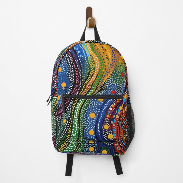Item preview, Aboriginal Inspired Dot Art - Whirls And Waves designed and sold by GrinGalore.