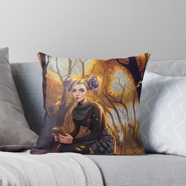 Item preview, Lane in the Autumn Light designed and sold by BlackBirdInk.