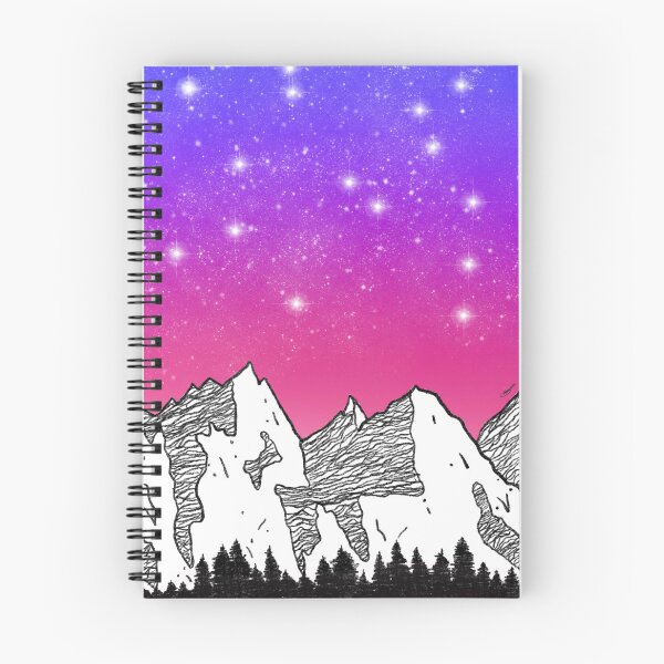 Item preview, Bisexual pride mountains  designed and sold by TheGayMarvin.