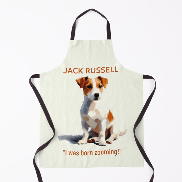 Item preview, Jack Russell: I Was Born Zooming designed and sold by Now's Good Designs.