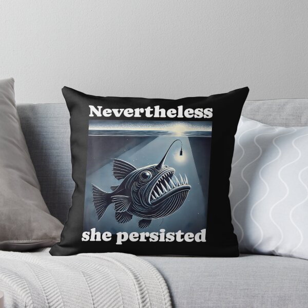 Item preview, Anglerfish Found The Light Angler Fish Meme designed and sold by FantasyFablesC.