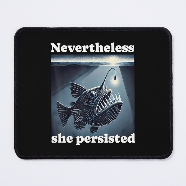 Item preview, Anglerfish Found The Light Angler Fish Meme designed and sold by FantasyFablesC.
