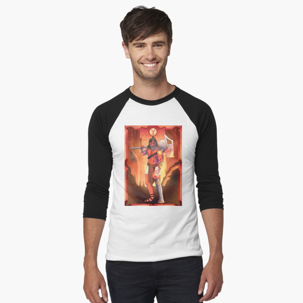Item preview, Baseball ¾ Sleeve T-Shirt designed and sold by BrunoAlexandre.