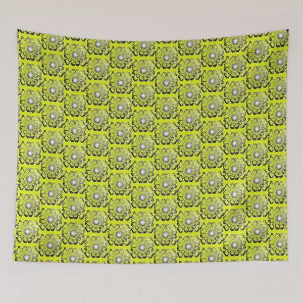 Item preview, Fractal Dimensions – Geometric Portal Design designed and sold by DehatiCanvas.