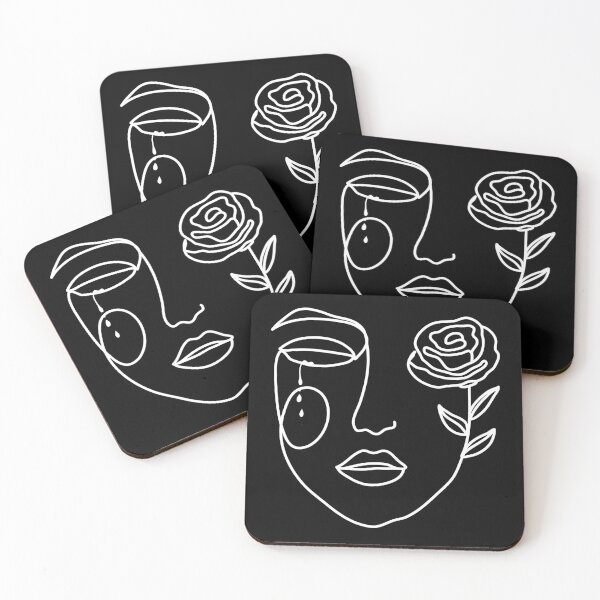 Item preview, Tears and Bloom - Abstract Line Art designed and sold by DARK_NOVA.