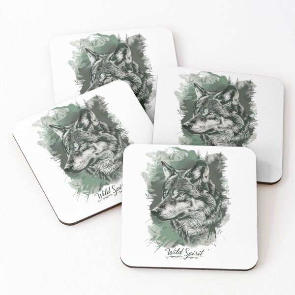 Item preview, Wild Spirit – Majestic Wolf Art designed and sold by Zentuary.