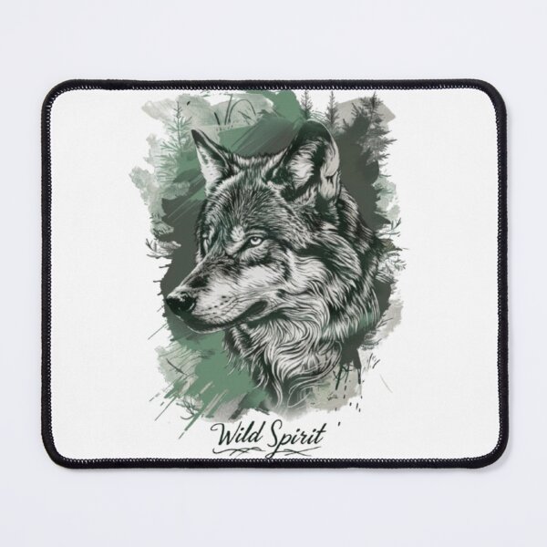 Item preview, Wild Spirit – Majestic Wolf Art designed and sold by Zentuary.