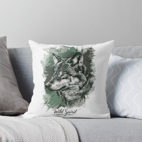 Item preview, Wild Spirit – Majestic Wolf Art designed and sold by Zentuary.