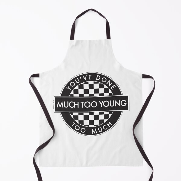 Item preview, YOU'VE DONE TOO MUCH, MUCH TOO YOUNG - [2 Tone Roundel] (White Background) designed and sold by phigment-art.
