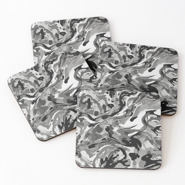 Item preview, Monochrome Fluid Camo designed and sold by zzz888.