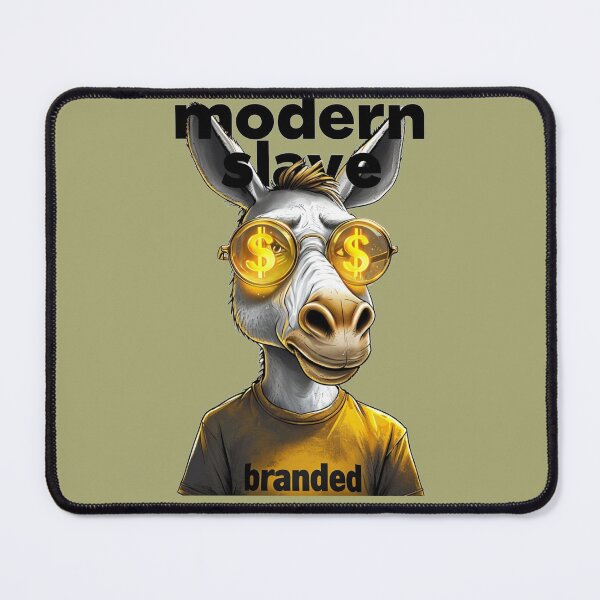 Item preview, Modern Slave – Capitalism & Consumerism Satire designed and sold by Ishnu.