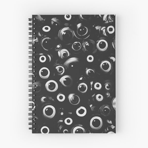 Item preview, Eerie Monochrome Eyes Pattern designed and sold by zzz888.