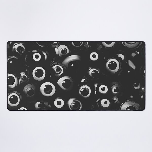 Item preview, Eerie Monochrome Eyes Pattern designed and sold by zzz888.