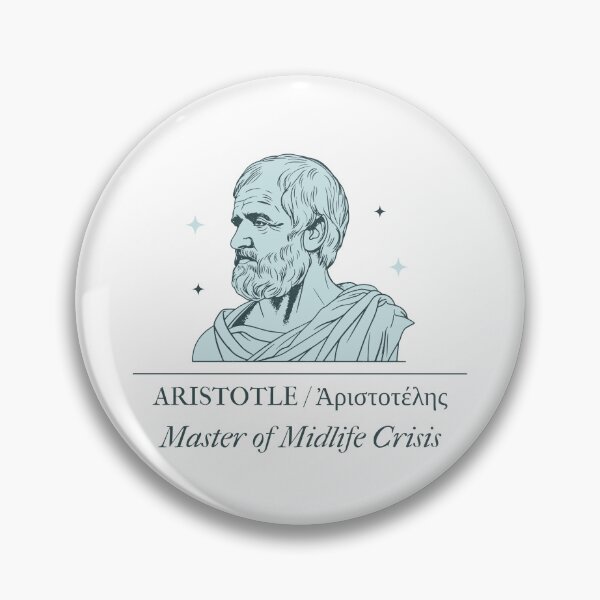 Item preview, Aristotle - Master of Midlife Crisis designed and sold by Rootelmtees.