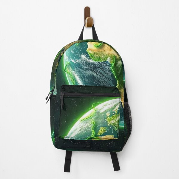 Item preview, Eco-Futurism: Sustainable Sci-Fi Earth with Neon Vines designed and sold by Muted Marvels.