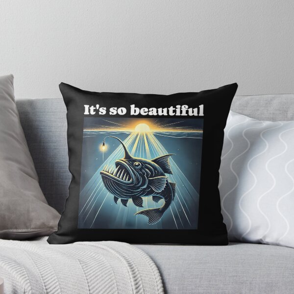 Item preview, Anglerfish Found The Light Angler Fish Retro designed and sold by FantasyFablesC.