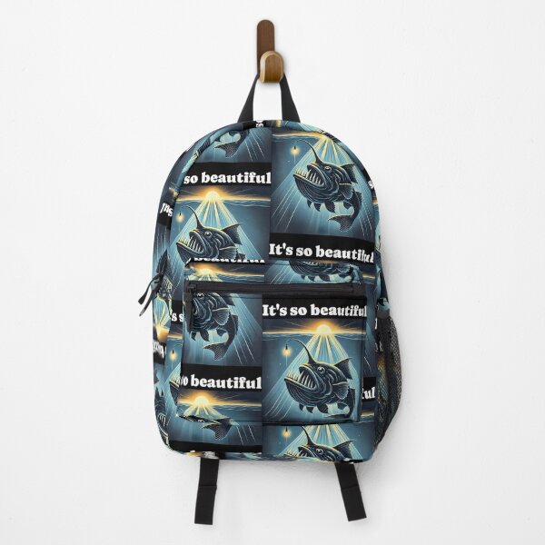 Item preview, Anglerfish Found The Light Angler Fish Retro designed and sold by FantasyFablesC.