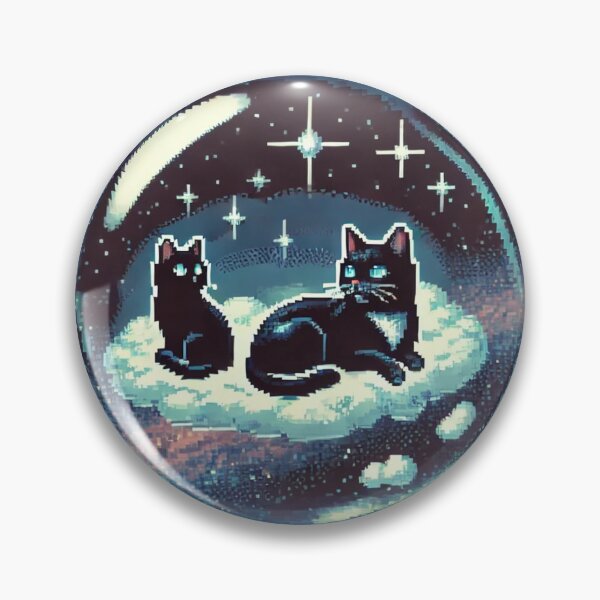 Item preview, Pixel Cats Traversing The Universe  designed and sold by PixCthulhu.