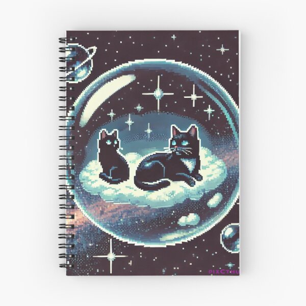 Item preview, Pixel Cats Traversing The Universe designed and sold by PixCthulhu.