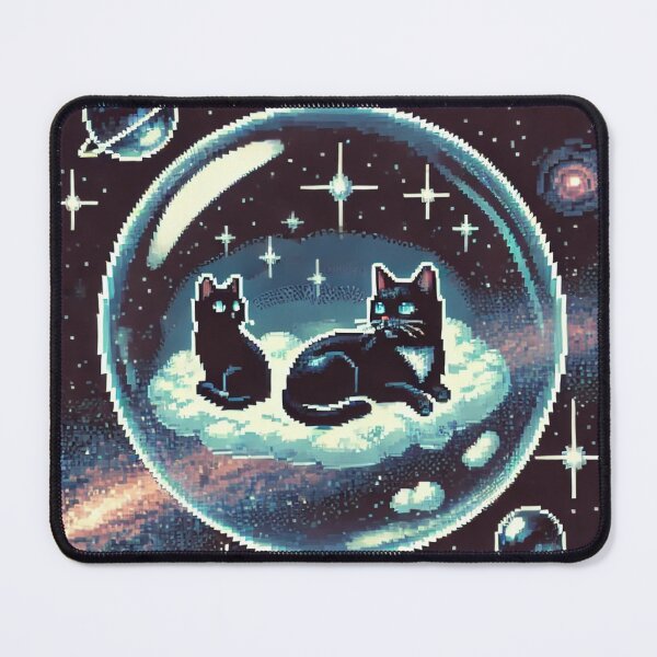 Item preview, Pixel Cats Traversing The Universe  designed and sold by PixCthulhu.