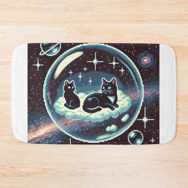 Item preview, Pixel Cats Traversing The Universe  designed and sold by PixCthulhu.