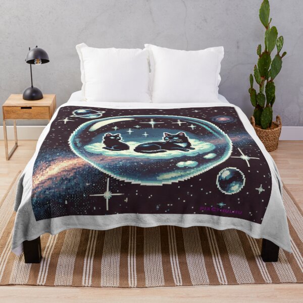 Item preview, Pixel Cats Traversing The Universe  designed and sold by PixCthulhu.
