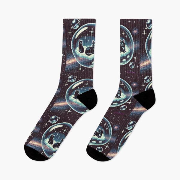 Item preview, Pixel Cats Traversing The Universe  designed and sold by PixCthulhu.