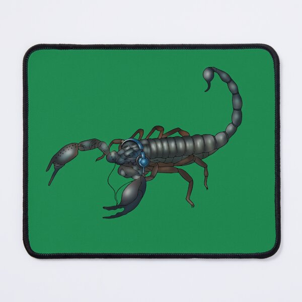 Item preview, Scorpio listens to music with headphones. designed and sold by Kalamkas.
