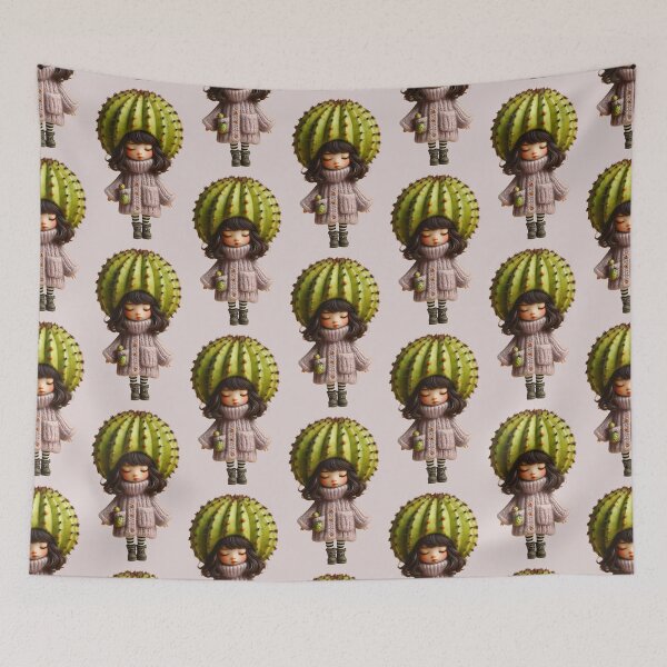 Item preview, Horned Melon Girl designed and sold by Beyondnote-Art.